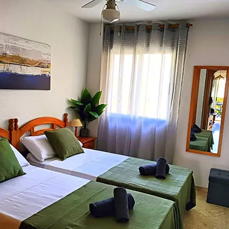 شقة Playa 100 M Del Mar Piscina Parking *